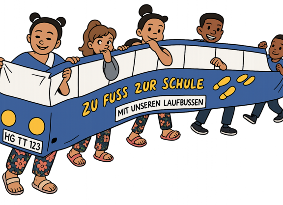 Kinder in einer Gruppe